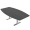Skutchi Designs 45.25 in W, 84 in L, 29 in H, Engineered Wood Top, Grey HAR-BOT-46x84-T-ASIANNIGHT - alternate 1
